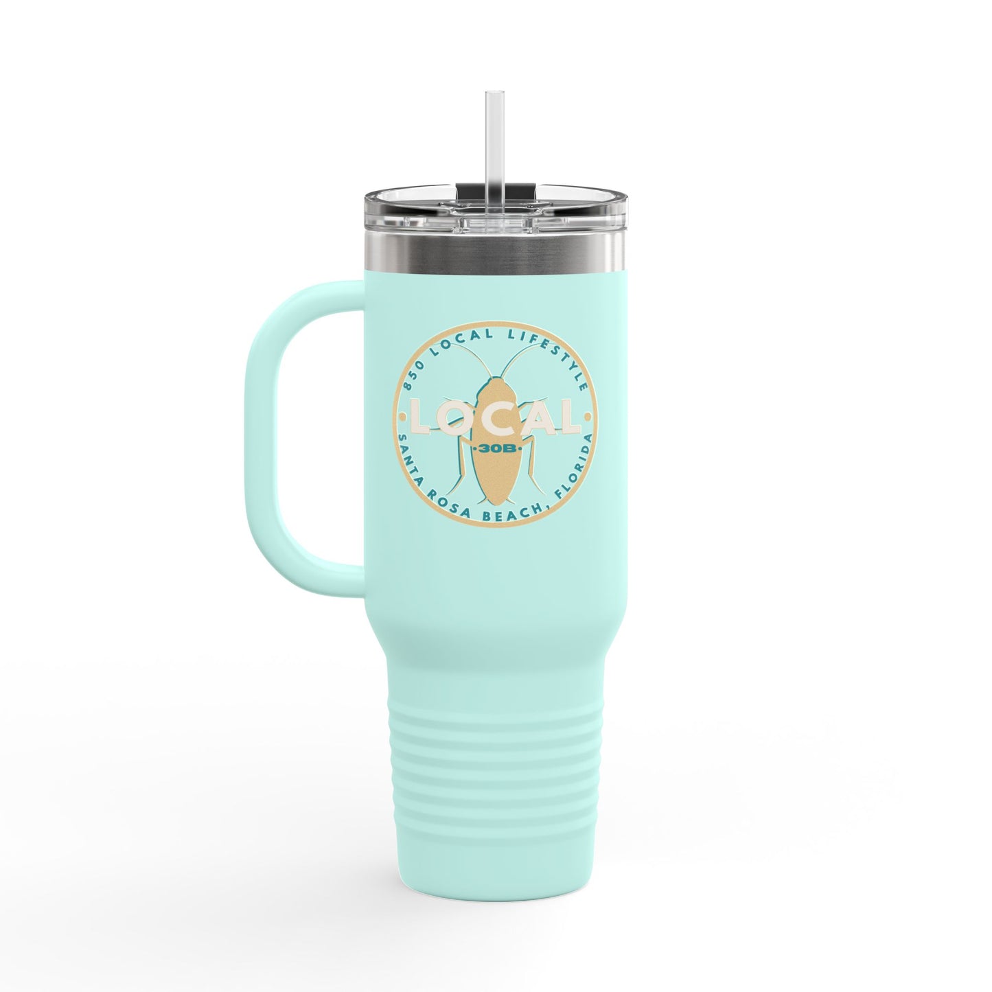 Insulated Travel Mug 40oz | 30B SRB Local Palmetto Bug