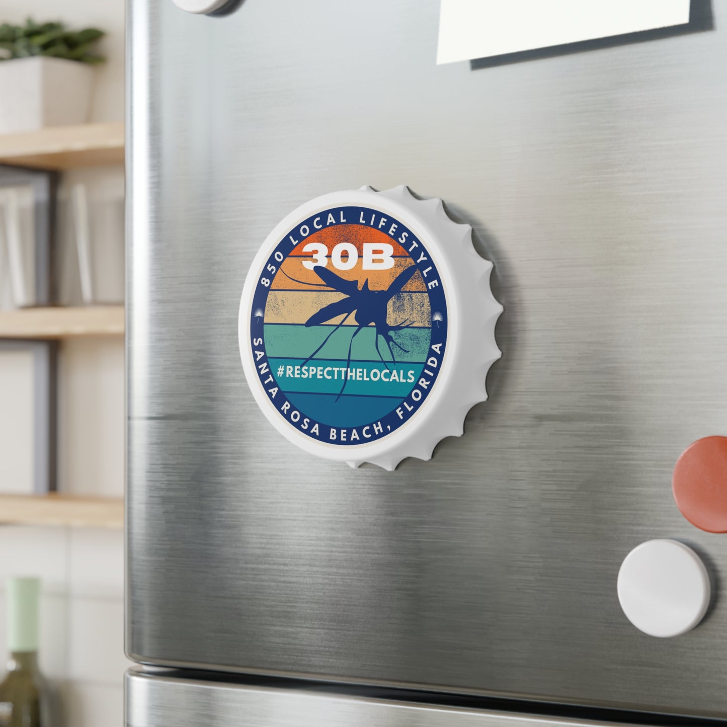 30B Local Mosquito Magnetic Bottle Opener