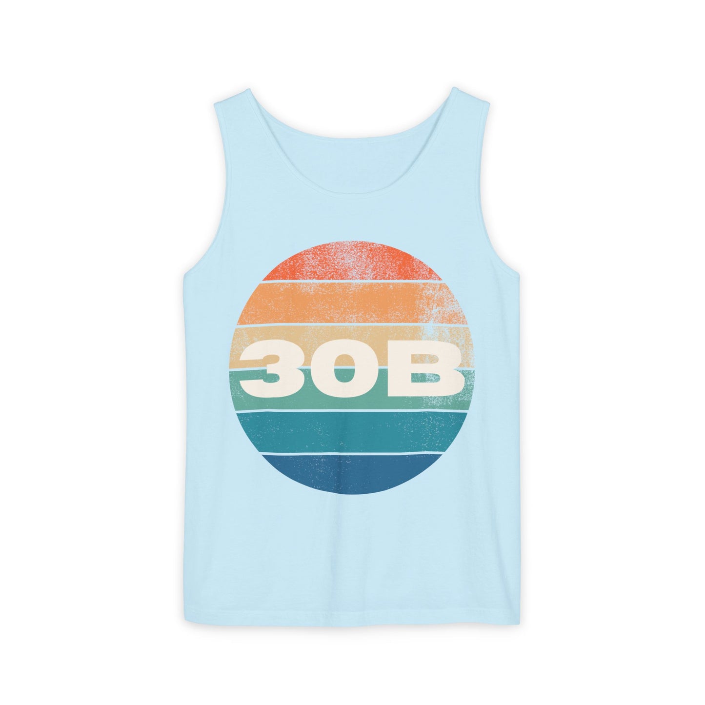 30B Retro Sunset Tank Top