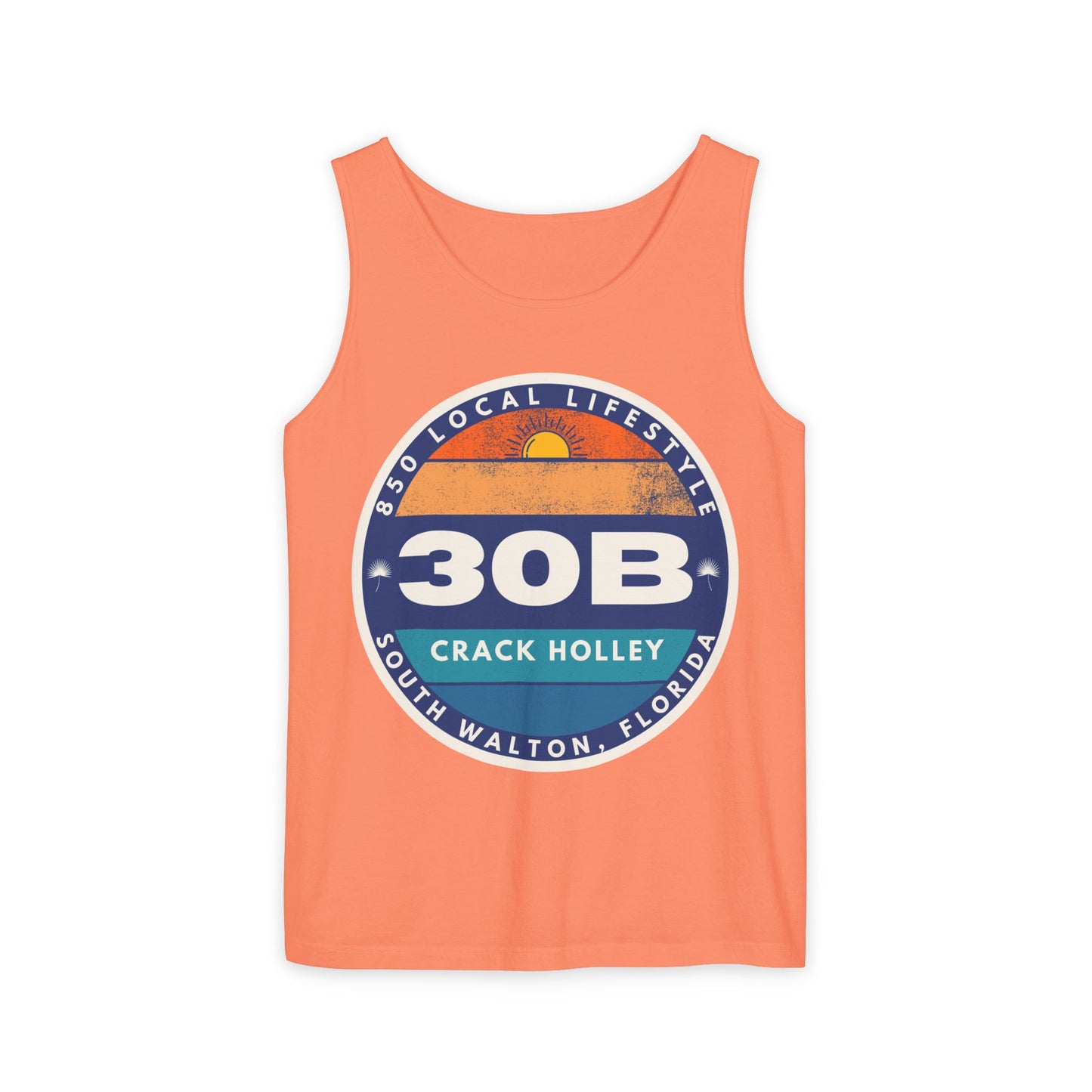 30B Sunset Crack Holley Tank Top