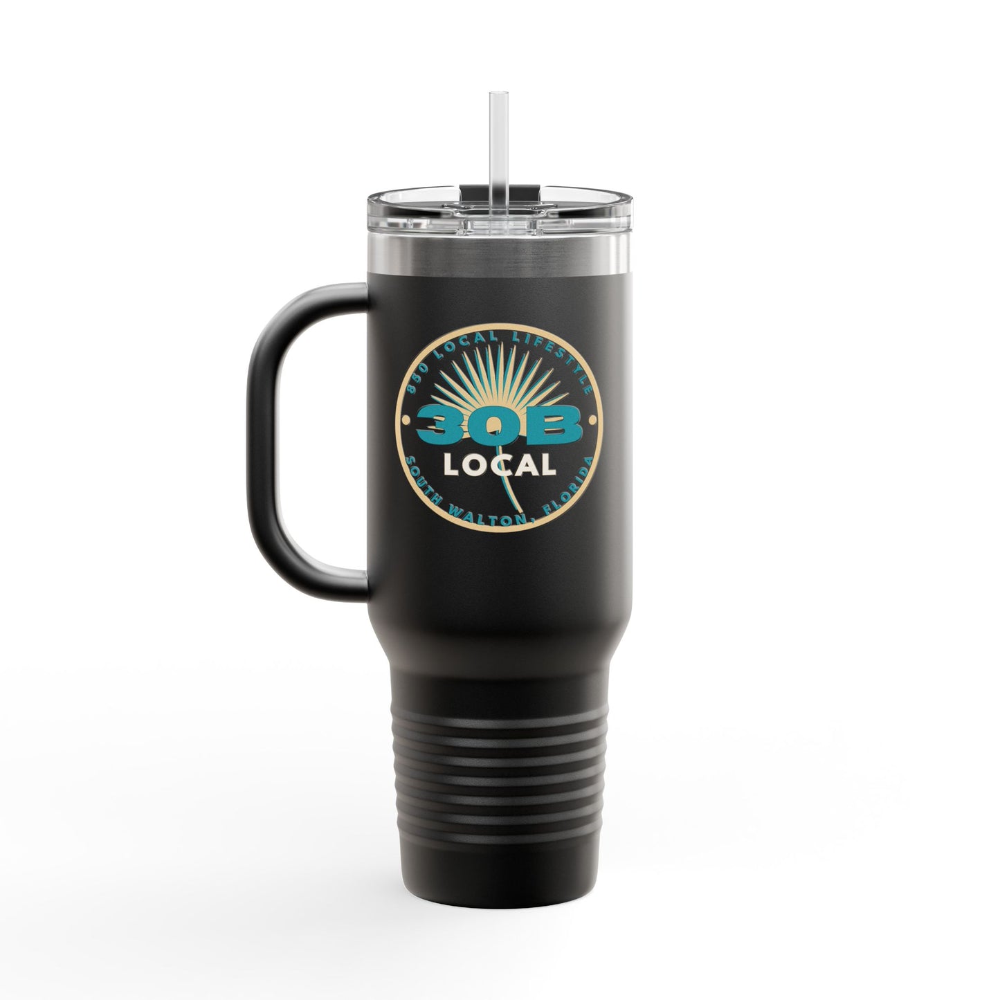 Insulated Travel Mug 40oz | 30B SoWal Local Palmetto
