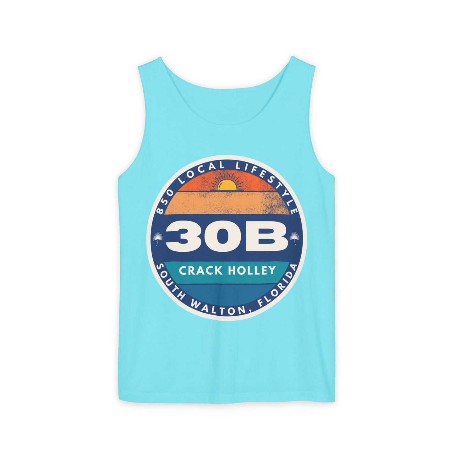 30B Sunset Crack Holley Tank Top