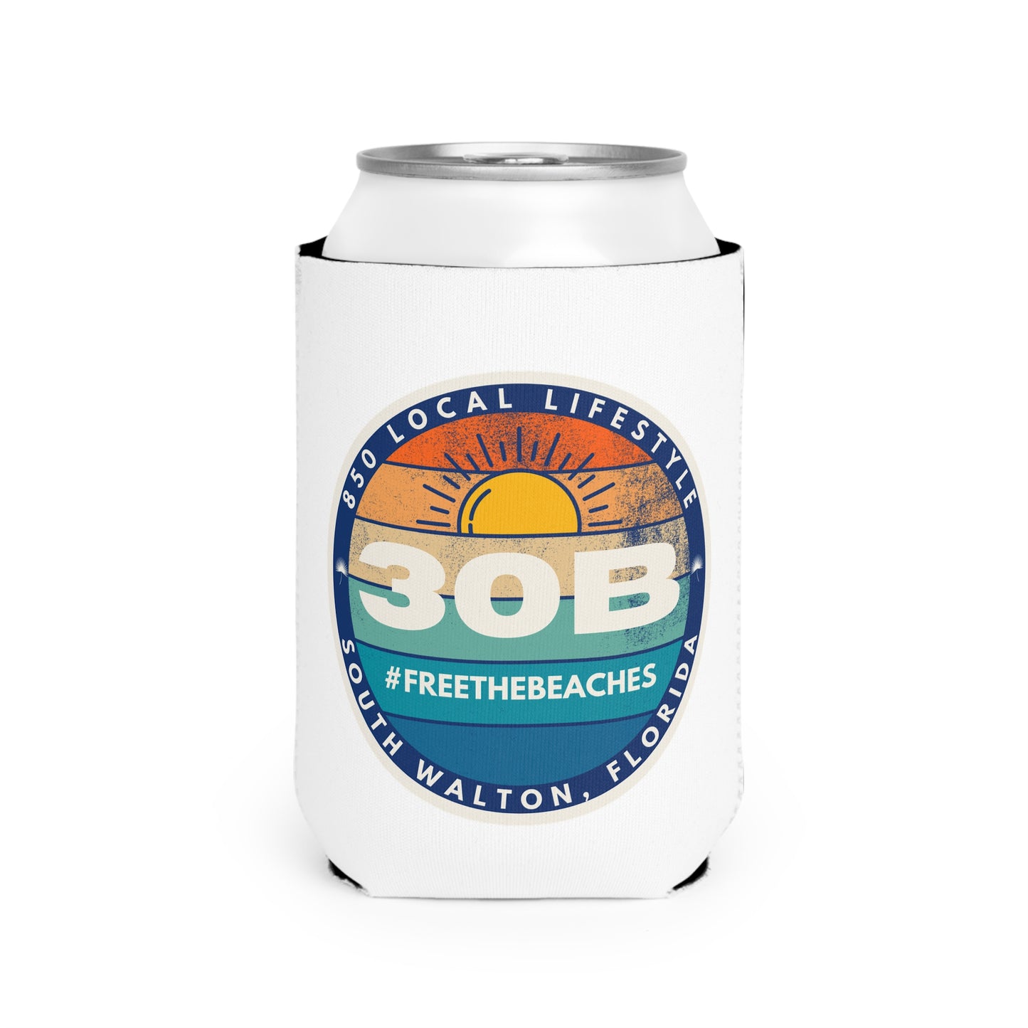 30B Sunset #FreeTheBeaches Can Cozie