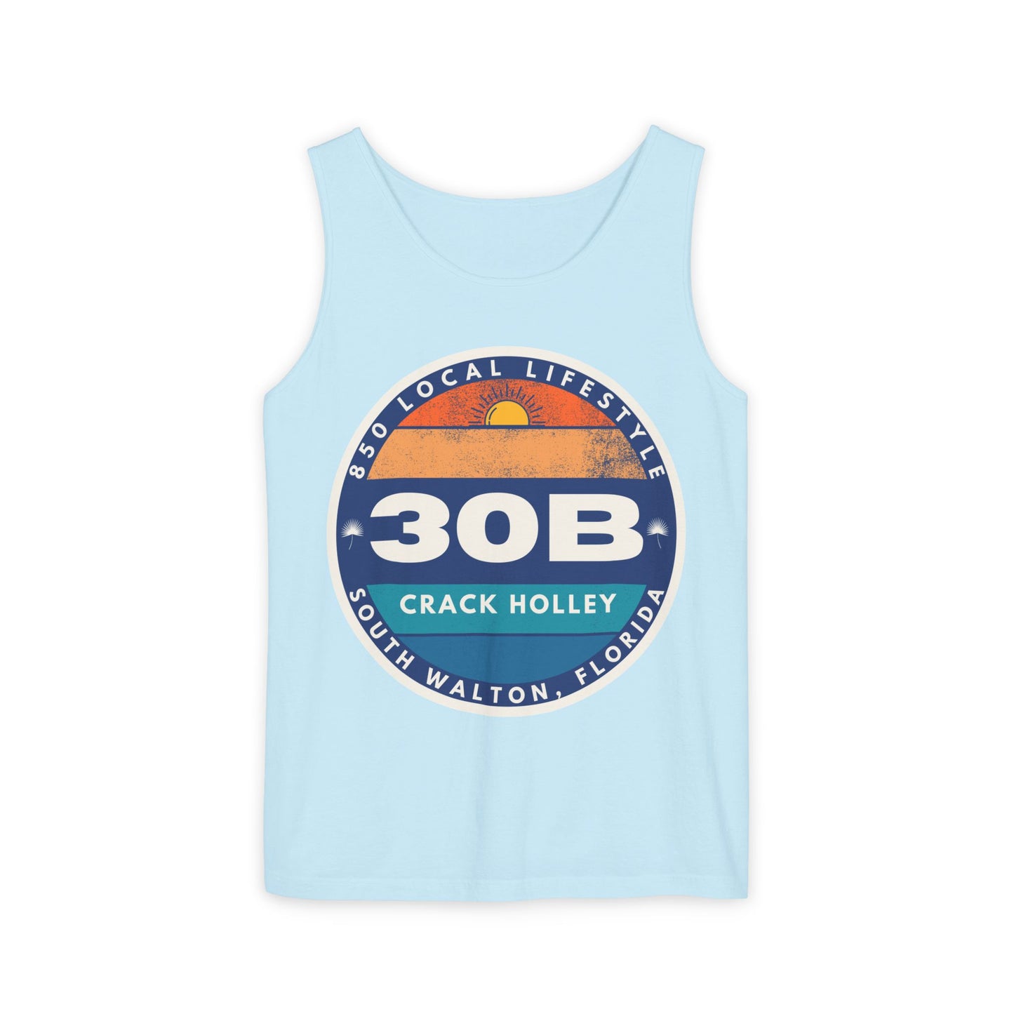 30B Sunset Crack Holley Tank Top