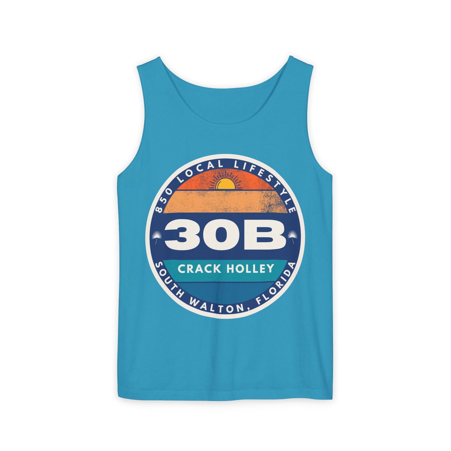 30B Sunset Crack Holley Tank Top