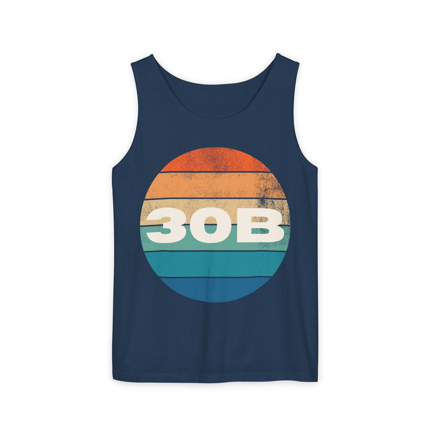 30B Retro Sunset Tank Top