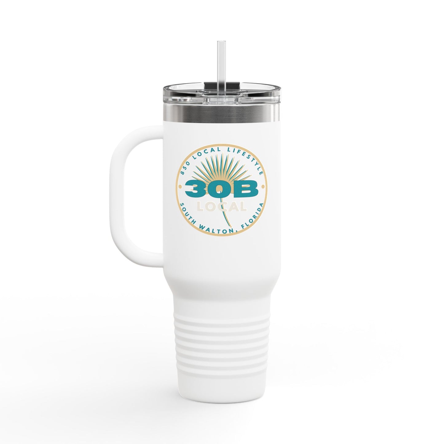 Insulated Travel Mug 40oz | 30B SoWal Local Palmetto