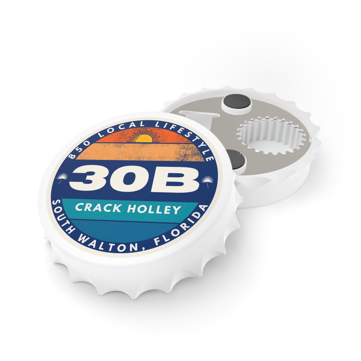 30B Crack Holley Magnetic Bottle Opener