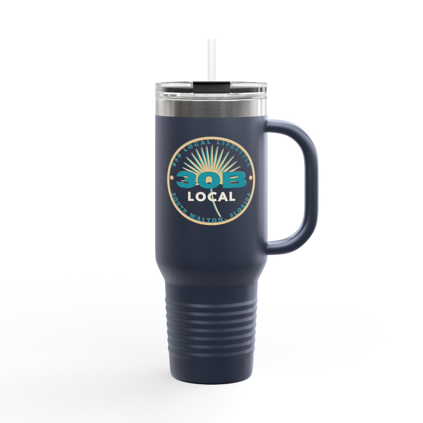 Insulated Travel Mug 40oz | 30B SoWal Local Palmetto