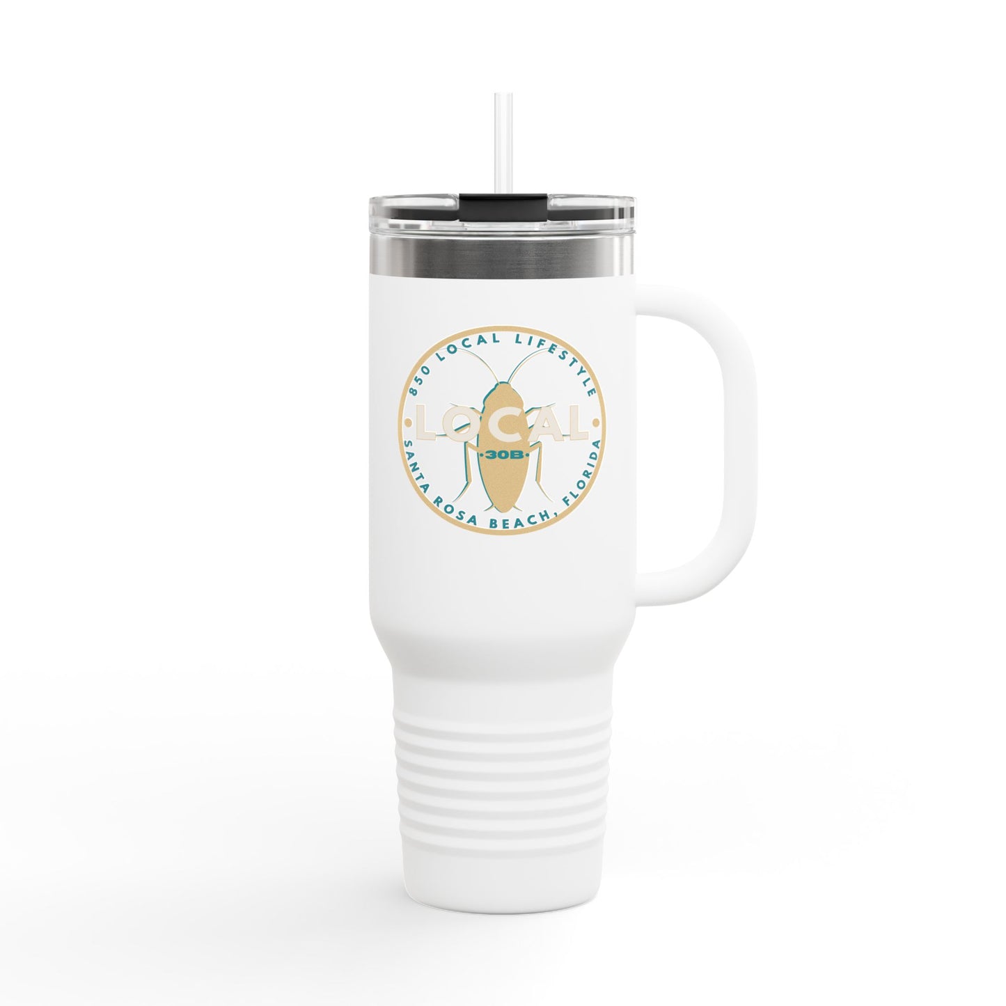Insulated Travel Mug 40oz | 30B SRB Local Palmetto Bug