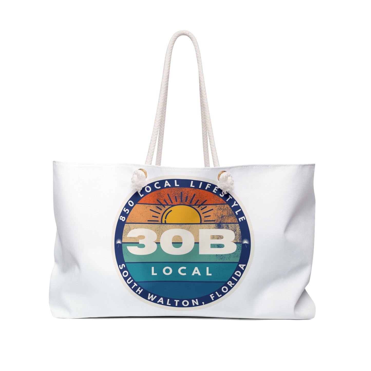 30B Local Sunset Beach Bag