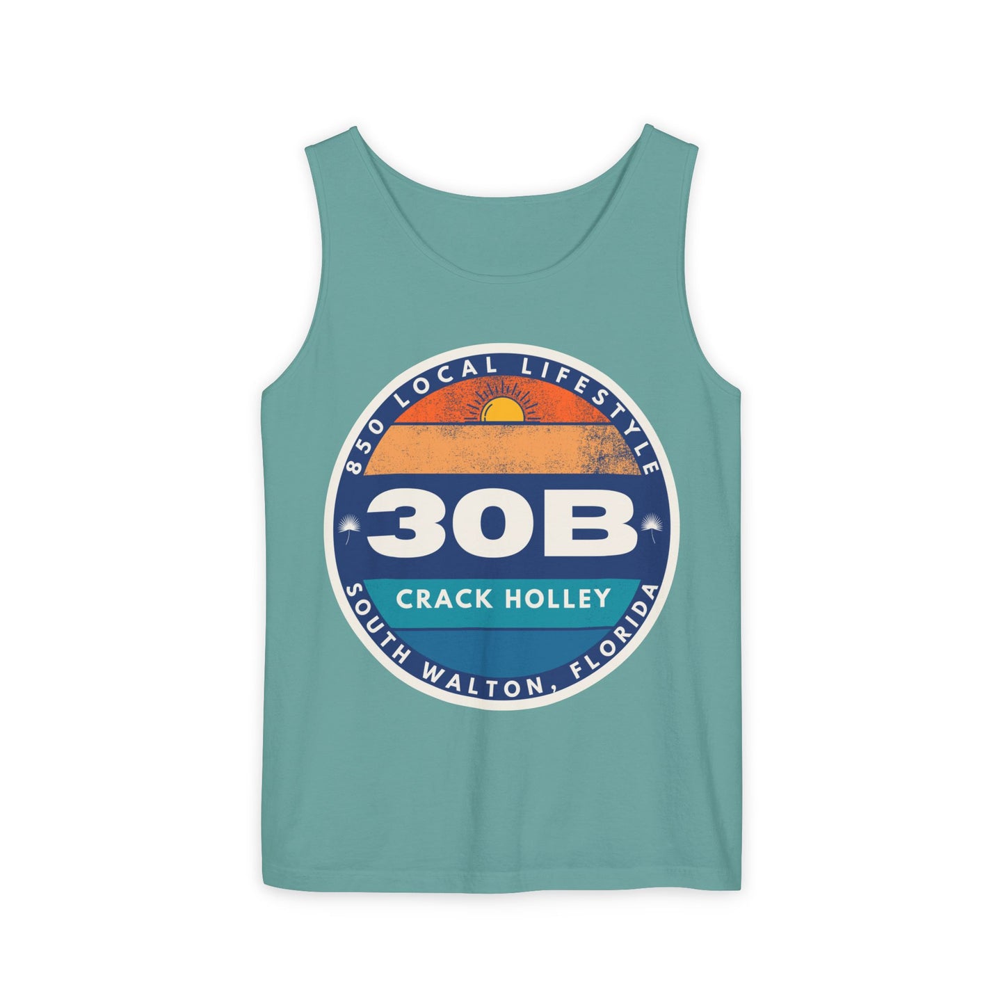 30B Sunset Crack Holley Tank Top