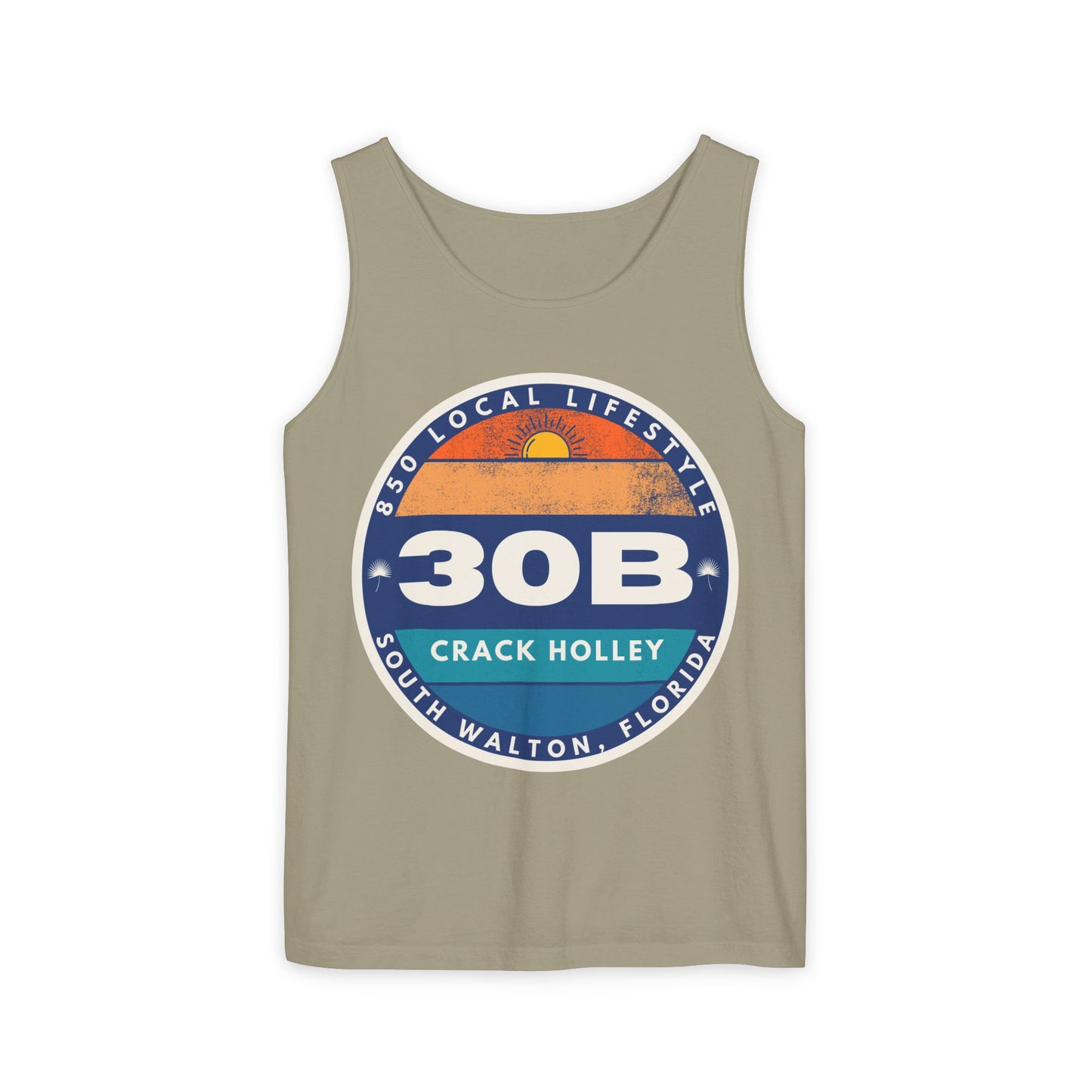 30B Sunset Crack Holley Tank Top