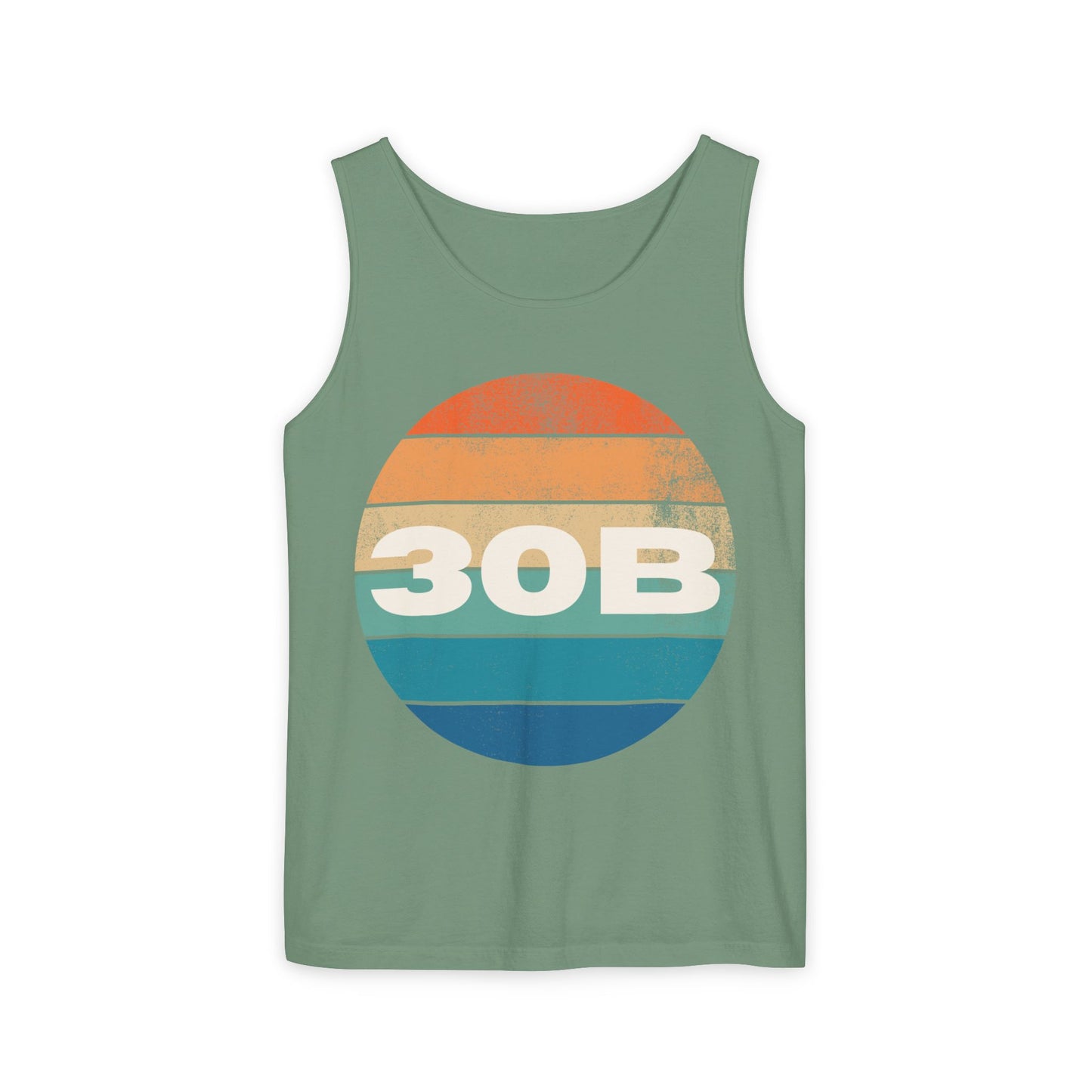 30B Retro Sunset Tank Top