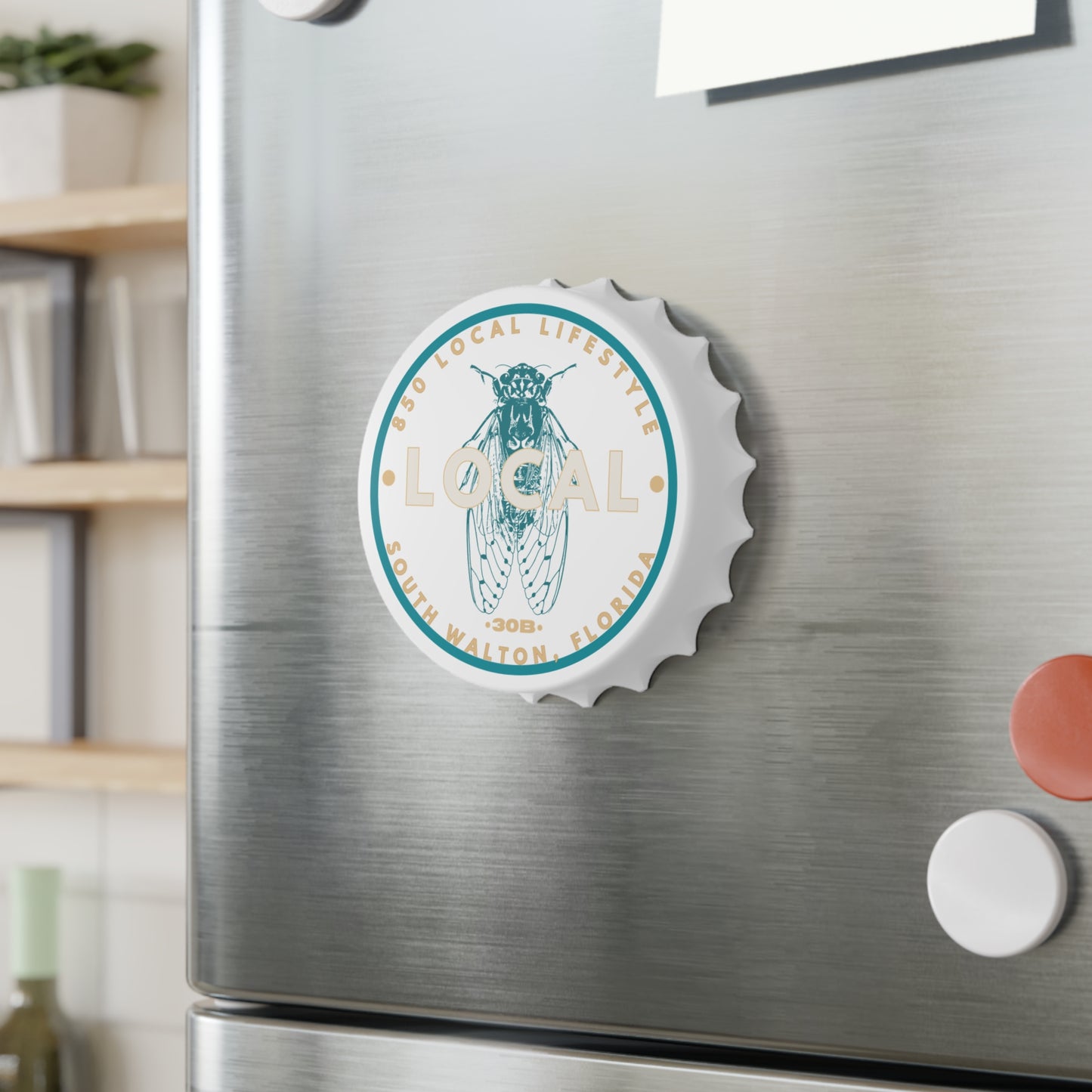 30B SoWal Cicada Magnetic Bottle Opener