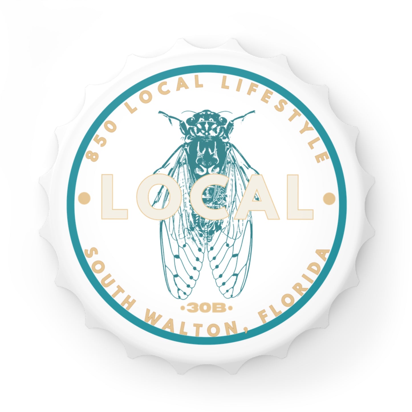 30B SoWal Cicada Magnetic Bottle Opener