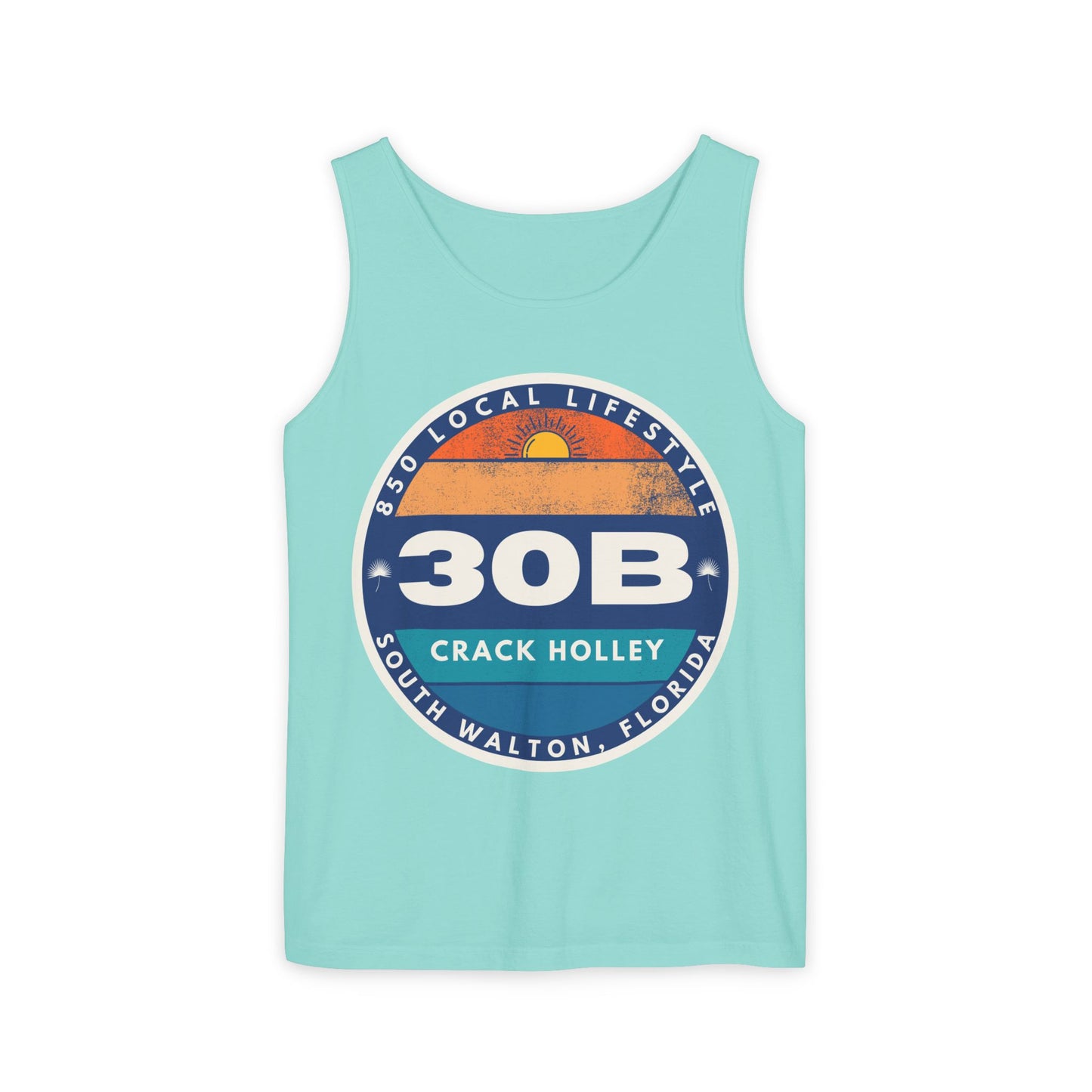 30B Sunset Crack Holley Tank Top
