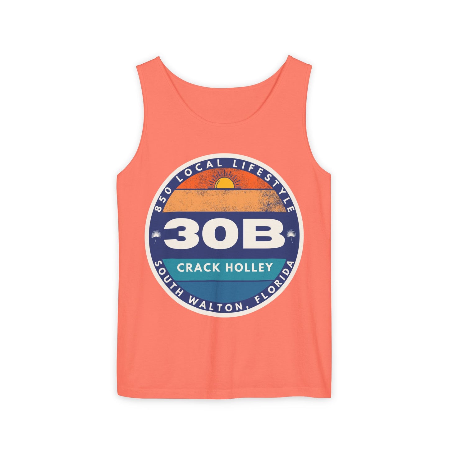 30B Sunset Crack Holley Tank Top