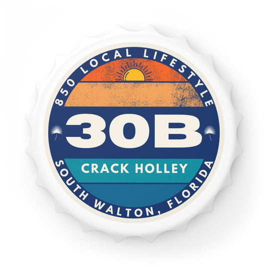 30B Crack Holley Magnetic Bottle Opener